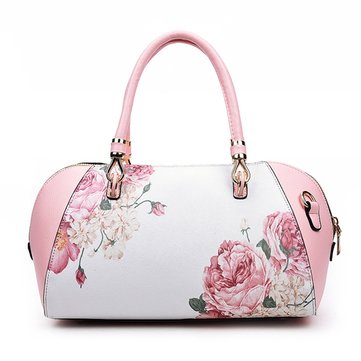 Women Vintage Chinest Style PU Handbag Crossbody Bag