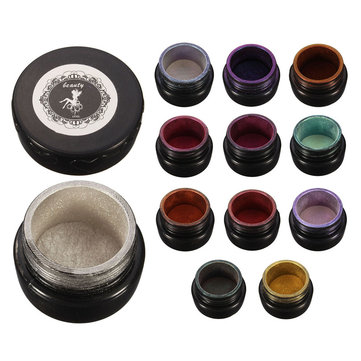 Magic Mirror Chrome Effect Metallic Powder Additive Pigment Nail Art 10 Colors To Choose