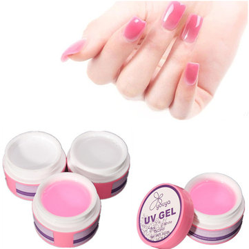 Pink White Clear UV Gel